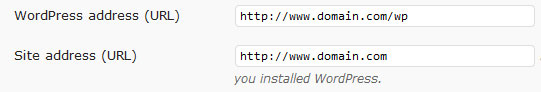install wordpress in a different directory install wordpress in a different directory